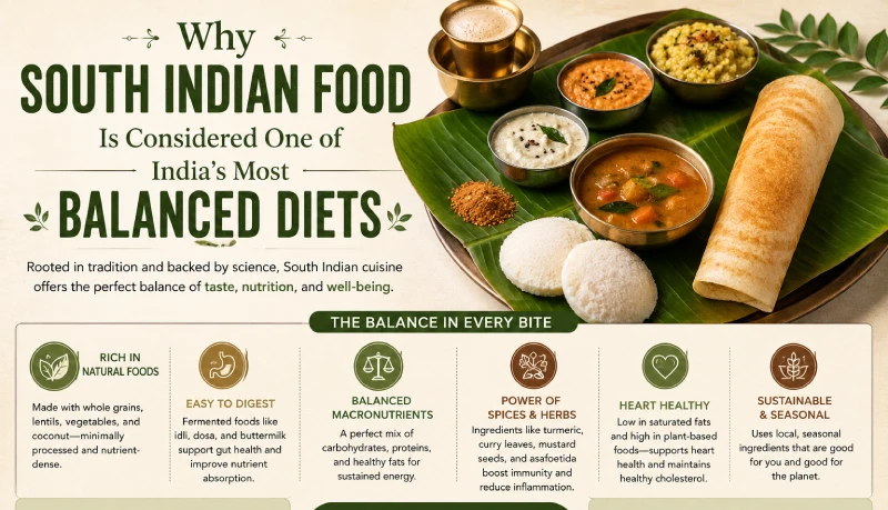 Why South Indian Food Is Considered One of India’s Most Balanced Diets