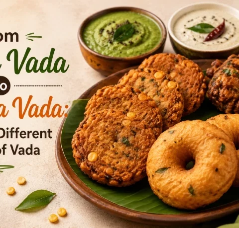 From Medu Vada to Masala Vada: Explore Different Types of Vada