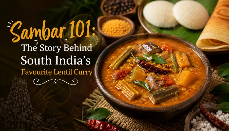 Sambar 101: The Story Behind South India’s Favourite Lentil Curry