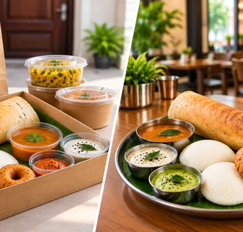 Home Delivery vs Dine-In: What's the Best Way to Enjoy South Indian Food?