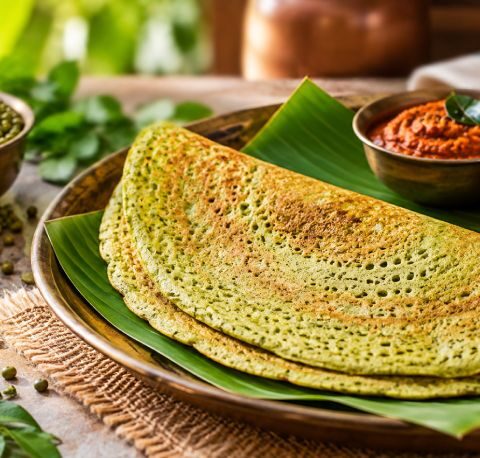 Pesarattu: Andhra's Protein-Rich Green Moong Dosa